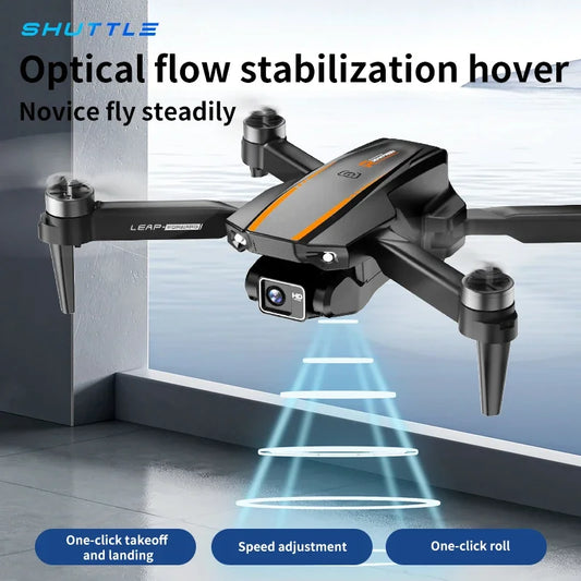 H31 Foldable VR Drone With 360 Flip Camera Adjustable HD Optics Altitude Control Dual Batteries 8-10 Min Flight Bundle Drone